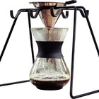 Suporte 2 Em 1 Para Xicaras E Coador De Cafe Preto Viena