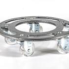 Suporte 35cm P/vaso C/ Rodas De Gel Anti Risco Suporta 300kg