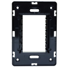 Suporte 4x2 Horizontal 3 Módulos N1373.9 Pt Preto Linha Unno