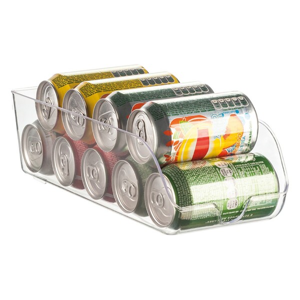 Suporte Acrilico Para 9 Latas Branco Ordene
