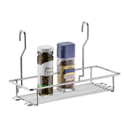 Suporte Aéreo Simples Porta Condimentos Utensílios Aço Inox