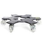 Suporte Alum. Invisível 40cm C/06 Rodas Até 240kg Tech Plant