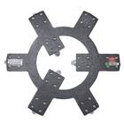 Suporte Alum. Invisível 50cm C/09 Rodas Até 360kg Tech Plant