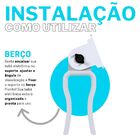 Suporte Angulável Tipo Presilha De Berço Compatível Com Câmer