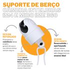 Suporte Angulável Tipo Presilha De Berço Compatível Com Câmer