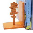 Suporte Aparador De Livros Organizador Bibliocanto Mochileiro