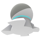 Suporte Apoio De Mesa Para Alexa Echo Dot 4 E 5ª Geração - AR