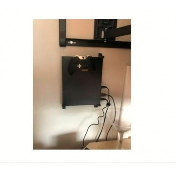 Suporte Apoio De Parede Xbox One S Ou X Com Parafusos Buchas