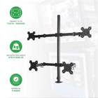 Suporte Articulado P/ 4 Monitores De Mesa 10 Até 32 Morsa