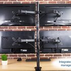 Suporte Articulado Para 4 Monitores Base Morsa V48c Central S