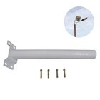 Suporte Barra Luminaria Solar Kit Com 5 Unidades Aço Quintal