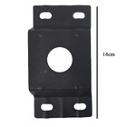 Suporte Barra Luminaria Solar Poste Kit 10 Uni Aço Resistente