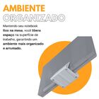 Suporte Base Apoio Compatível Com Notebook Fechado Mesa Monit