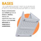 Suporte Base Apoio Compatível Com Notebook Fechado Mesa Monit