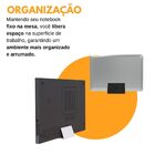 Suporte Base Compatível Com Notebook Fechado Mesa Monitor Ext