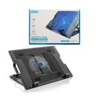 Suporte Base Notebook Ate 17" Com Cooler E Led Kp-9013 Preto