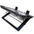 Suporte Base Notebook Ate 17" Com Cooler E Led Kp-9013 Preto