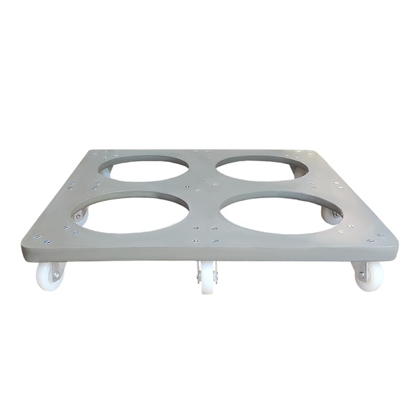 Suporte Base Quadrado 60x60 Cm Grande De Aluminio Reforçado C