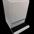 Suporte Baú Para Bike Branco Em Mdf [f031]