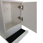 Suporte Baú Para Bike Branco Em Mdf [f031]