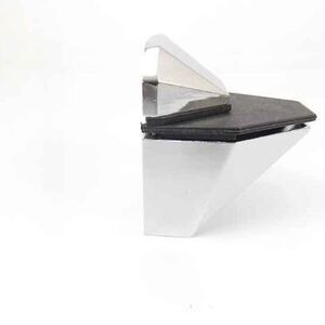 Foto de Suporte Bico De Diamante Cromado - Par