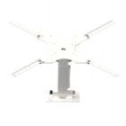 Suporte Branco Tv Led Bi-articulado 23 A 56