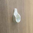 Suporte Cabideiro Obilongo Aço Branco 2 peças