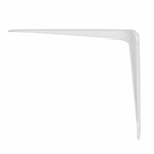 Suporte Cantoneira Aço Branco 25x20cm DS Artefatos