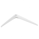 Suporte Cantoneira Aço Branco 31x25cm DS Artefatos