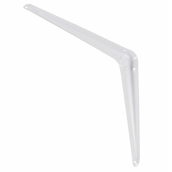 Suporte Cantoneira Aço Branco 31x25cm DS Artefatos