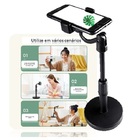 Suporte Celular 360° Tripé Portátil Articulado Mesa Selfie