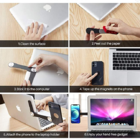 Suporte Celular Clipe Mágico Notebook Magnético Imã Premium