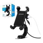 Suporte Celular Com Carregador Usb Moto Universal Gps Exbom