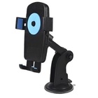 Suporte Celular Veicular Ventosa Fixação Articulado Silicone