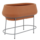 Suporte Cumbuca Jardineira Cinza