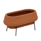 Suporte Cumbuca Jardineira Azul