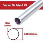 Suporte Churrasqueira 100% Inox Barras E Suporte Inox - 40cm