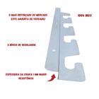 Suporte Churrasqueira Com Barras 75cm Mais Grelha Inox 70x50