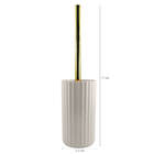 Suporte Com Escova Sanitária Groove Vaso Privada Banheiro Ou