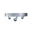 Suporte Com Rodinhas Para Botijão De Gás Reforçado Grafite