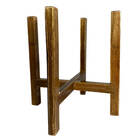 Suporte Com Vaso De Polietileno Decorativo Para Plantas 30cm