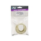 Suporte Concha para Cabide de Parafusar Marfim Acessórios para Móveis Sfor