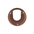 Suporte Concha para Cabide de Parafusar Marrom Acessórios para Móveis Sfor