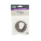 Suporte Concha para Cabide de Parafusar Marrom Acessórios para Móveis Sfor