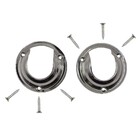 Suporte Concha para Cabide de Parafusar Metalizado Acessórios para Móveis Sfor