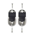 Suporte Concha para Cabide de Parafusar Metalizado Acessórios para Móveis Sfor