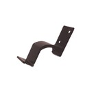 Suporte Corrimao Alumínio Preto Escada Parede Kit 2 Pcs