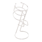 Suporte Cromado Para Secador De Cabelo - 14x12,5x27cm