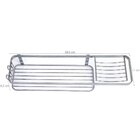 Suporte Cromado Shampoo Sabonete Gilette Banheiro Future