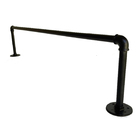 Suporte Curinga Cor Preto - Canos De Ferro Galvanizados - 1/2